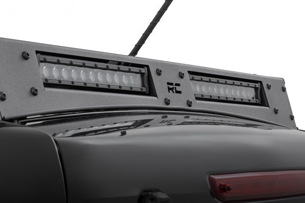 Ford Bronco Sport Roof Rack - Rough Country - Front/Rear LED Lights - '21-'26